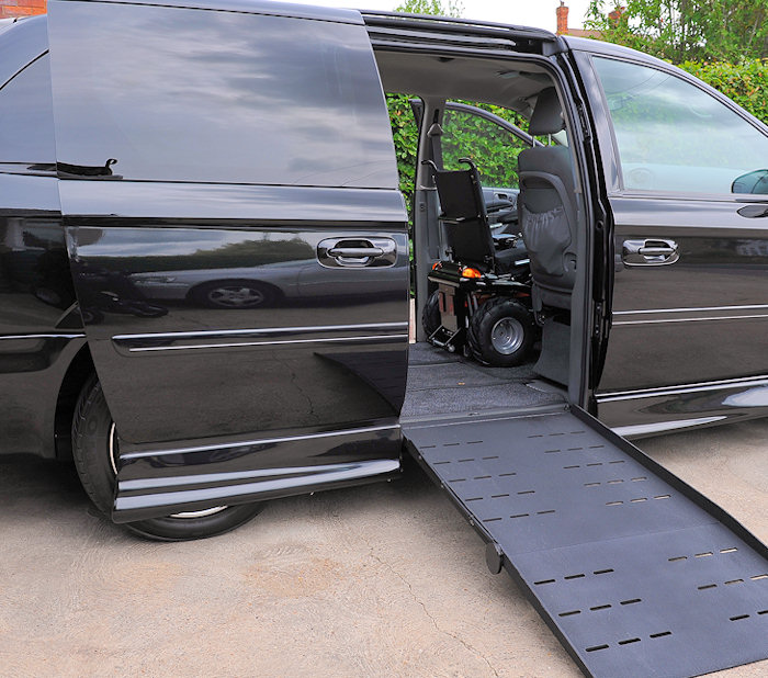 powerchair driving van
